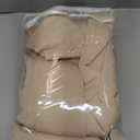 MIULEE Blackout Curtains for Bedroom Living Room Thermal Insulated Room Darkening Grommet Top Solid Light Blocking Drapery Set of 2 Window Panels 52 x 102 Inches Beige