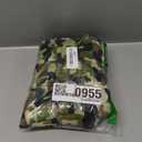 Fleece Lining Extra Warm Dog Hoodie in Winter for Large Dogs Jacket Pet Coats with Hooded,Green Camo XL (X-Large (Pack of 1))