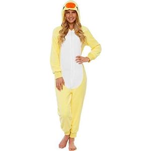 Funziez! Slim Fit Adult Onesie - Animal Costume - Plush Unisex Christmas One Piece Cosplay Suit for Women and Men Large