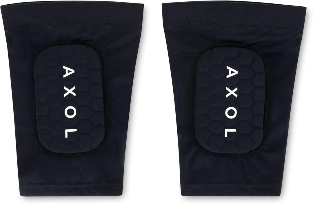 AXOL Built in Sleeve Shin Pads | Ultra Protection Gel Shin Guards Youth (6-12 Years)