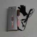 K&K 1.25 Inch Tourmaline Ionic Hot Brush Hair Curler for Loose & Volume Curls, Long Hair Heated Styler, Dual Voltage