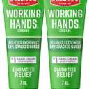 O'Keeffe's Working Hands Hand Cream for Extreme Dryness - 7 oz Tube (2 Pack) - Repairing Skincare for Cracked, Dry Hands