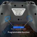Iesooy Switch Controller, Wireless Switch Pro Controllers for Switch/Switch Lite/Switch OLED/Steam deck, Switch Remote Gamepad with 7-LED Colors/Wake-up/ Light6-Axis Gyro/Dual Motor/Turbo