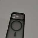 TOCOL for iPhone 17 Pro Case, Compatible with Magsafe, Full Camera Protection, Built-in Magnetic Ring, Drop Protection, Translucent Matte Phone Case for iPhone 17 Pro 6.3 inch (Black)