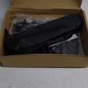 Projector Stand Tripod Adjustable, Laptop Height from 23.5 to 46.5 inches with Gooseneck Phone Holder, Floor for Office, Home, Stage, Studio, DJ Racks Holder Mount, 23.5inch-46.5inch (Black)