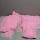 Yblut Matte Pink Sequin Backdrop Curtain 2 Pieces 2FTx8FT Glitter Photography Backdrop for Party Wedding Birthday Christmas Decorations, Matte Pink