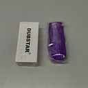 DUBSTAR Pill Cutter Splitter for Small and Tiny Pills, Multiple Pill Cutters for Small or Large Pills, Adjustable Pill Splitter with Centering Device and Blade Guard for Multi Tablets (Purple)