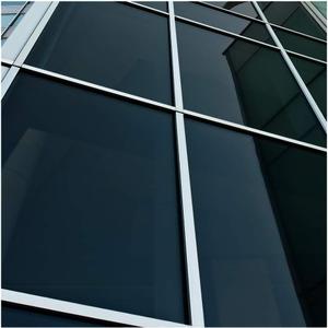 BDF NA05 Window Film Daytime Privacy and Sun Control Natural Black 5 (Very Dark) - 36in X 12ft