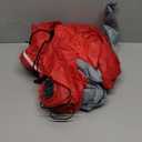 Halloween Inflatables Ghost Decorations Outdoor - 4 FT Horror Red Skull Halloween Blow up Yard Decorations Cute Ghost with LED Build-in for Garden Lawn Indoor Party Decor