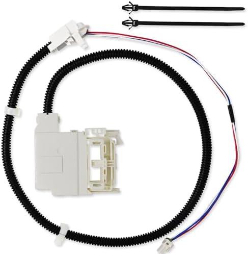 WH08X32657 WH08X31222 WH08X37937 Washer lid lock and harness for GE, replace 4963152 AP7033485 PD00070146. For Model GTW220ACK7WW GTW335ASN2WW GTW465ASN2WW GTW465ASN3WW GTW465ASN9WW HTW240ASK6WS