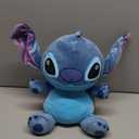 Disney Stitch Comfort Weighted Plush Stitch, 14-inch Stuffed Animal, Alien, Blue, Kids Toys for Ages 3 Up by Just Play