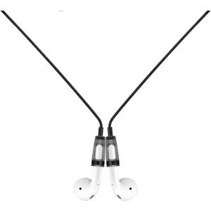 Anti-Lost Neck Strap for Airpods, Strong Magnetic Necklace Holder String, Sports Lanyard for Headphone Compatible with AirPods 1&2 /3rd /Pro/Pro 2 Black