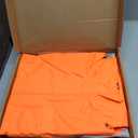 Hi Vis Rain Jackets for Men Reflective Waterproof High Visibility Class 3 Safety Rain Coat with Black Bottom, S-M