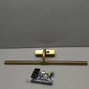 Wireless Picture Lights with Remote and Timer Rechargeable Brass Gallery Lighting Battery Operated Art Lights Over Frame Portrait 5W 24'' Inch Warm White