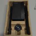 Rockspace WiFi 6 Extender: Up to 3000 Sq. Ft. Coverage, 50+ Devices, Dual-Band, 1.8Gbps Speed, 4 Antennas, AP Mode with Gigabit Port for Home & Gaming AX1800 (AX1800 Black 02)