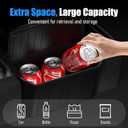 2026 Upgrade Rear Center Console Organizer for Tesla 2020-2025 Model Y Accessories, Partitioned Storage & Stable Installation, Seat Backseat Trash Can Bin for Tesla Model Y(Not Fit Model Y Juniper)