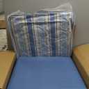 Arden earthFIBER Outdoor Deep Seat Cushion Set, 24 x 24, Rain-Proof, Fade Resistant, Deep Seat Bottom and Back Cushion for Chair, Sofa Sandbar Taupe Texture (1 Pack)