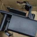 Fitvids Weight Plate Tree - Heavy Duty 6-Peg Storage Rack Holder for Weight Plates & Barbells, Gym Equipment Organizer (Square w/ Wheels - Black)