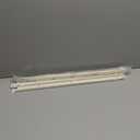 Hardware Full Extension Side Mount Drawer Slides Drawer Track Slides Two Cabinet Rails Thickening Computer Table Chute Clothing Cabinets Keyboard Roller Pulley Furniture(18inch(45cm))