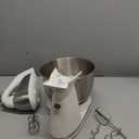 Hamilton Beach Classic Stand and Hand Mixer, 4 Quarts, 6 Speeds with QuickBurst, Bowl Rest, 290 Watts Peak Power, White (64655)