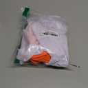 Huhumy 2 Pcs Halloween Dog Costumes with Non Woven Pumpkin Bags White Ghost Costume for Dog Cat Ghost Cosplay Clothes, Cute Party Cape for Halloween Cosplay Party(Puppy)