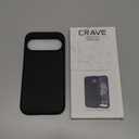 Crave for Google Pixel 9 Case and Pixel 9 Pro Case, Shockproof Protection Dual Layer Cover (6.3 inch) - Black