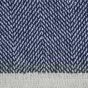 DII New Traditional, 2-Tone Chevron Stripe Throw, 50x60, Navy