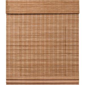 LazBlinds Cordless Bamboo Roman Shades, Light Filtering Window Treatment, Roll Up Bamboo Blinds for Windows, 35'' W x 60'' H