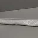UNISHADES no Drill Cordless Roman Shades for Windows, 35" W 64" H - Light Filtering - Linen - White