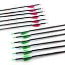 Arrows Black and Green 12 Red And 12 Green 31.5"