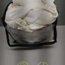 ULTICOR Jacquard Design Reclining Loveseat with Middle Console Slipcover, 8-Piece Stretch Sofa Covers, 2 seat Loveseat Recliner Cover, Washable (Ivory, Loveseat with Console Recliner Cover)