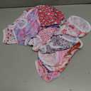 Yaomiao 32 Pack Summer Small Dogs Clothes Puppy Shirts Bulk, Breathable Sleeveless Pet T-Shirts, Cute Hawaiian Dog Clothes for Boy & Girl Dogs, Vest Apparel for Puppies Cats(Pink Series,Xs)