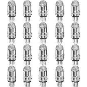 Mesh Fiber Tips (10 Pack) GUUGEI Stylus Pen Replacement Tips Suitable for capacitive Touch Screen,High Sensitivity, Soft, no Scratch Screen Pen tip