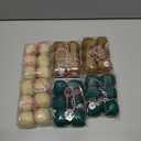 36 Pcs Wool Felt Balls Christmas Ornaments 1.57 Inch Christmas Tree Decorations Pompom Decoration DIY (Multicolor)