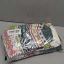 6 Pack Christmas Stockings, 22'' Large Embroidered Knit Christmas Stocking, Holiday and Family Knitted Xmas Stocking for Fireplace or Party Decoration A3 (Axizhenzhi-c-4pcs)