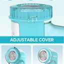 BEAUTURAL Fabric Shaver and Lint Remover, Sweater Defuzzer with 2-Speeds, 2 Replaceable Stainless Steel Blades, Battery Operated, Remove Clothes Fuzz, Lint Balls, Pills, Bobbles