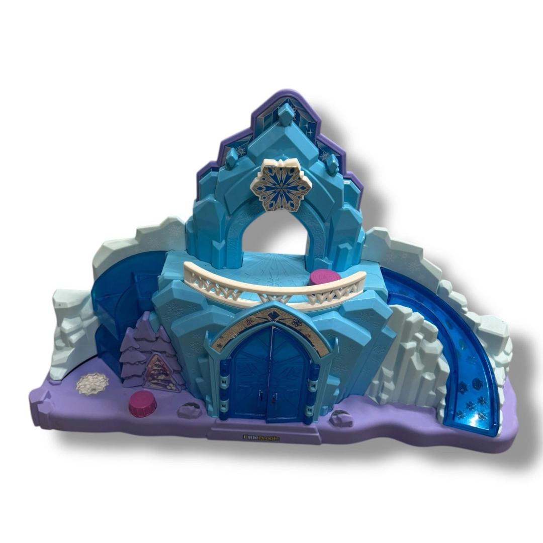 Fisher Price Little People Disney Frozen Castle Elsa's Ice Palace Lights Sounds