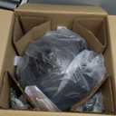 16" Industrial Large Pendant Light Fixtures,Black and Gold Pendant Lights Kitchen Island,Farmhouse Pendant Light Fixtures for Kitchen Foyer Cafe Dining Room,2 Pack