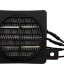PTC Car Fan Air Heater, 12V 100W Constant Temperature Heaters with Ceramics Fast Heating, Air Dehumidification Fan Heater for Small Room Space Heater Air Conditioning Appliances