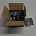 Vornado Zippi Small Personal Fan, Foldable Cooling for Desk, 2 Speed Settings, Soft Nylon Blades, Directable Airflow, Compact Design, Perfect Fan for Office and Bedroom, Multiple Color Options, Black