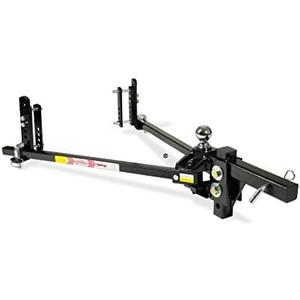 Equal-i-zer 4-point Sway Control Hitch, 90-00-1200, 12,000 Lbs Trailer Weight Rating, 1,200 Lbs Tongue Weight Rating, Weight Distribution Kit Includes Standard Hitch Shank, Ball NOT Included