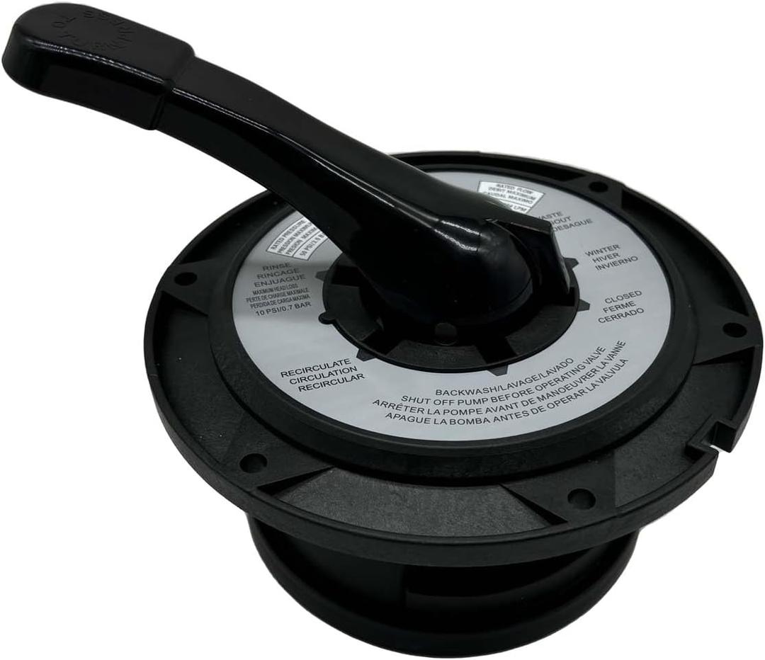 SPX0714BA Key Cover and Handle Assembly Replacement Part 610377492225 SP0714BA,Compatible with SP0714T Multiport Valves
