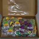 Siifert 50 Sets Positive Vegetable Keychains Appreciation Graduation Gifts for Nurse Teachers Employee Coworkers Lunch Lady Gifts