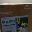 INTEX 2,800 GPH Krystal Clear Sand Filter Pump for Above Ground Pools, Swimming Pool Pump with Automatic Timer - Improved Circulation, Filtration, & Clarity