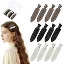 12 Pcs No Bend No Crease Hair Clips, Hair Clips Barrettes for Styling for Women Girls Makeup Accessories, Classic