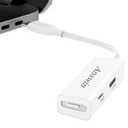 Mag-Safe to USB C Adapter 3-in-1 Mag-Safe 1 & 2 Adapter & USB C PD & QC USB (Charing Only) for iPhone 15 Series, M1/M2 MacBook, MacBook Air and More USB-C Devices