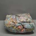 Cotton Bedspread Bedding Coverlet Quilt Sets, Reversible Vintage Branch Floral Bedspread comforters, (Vintage Floral Blue Pattern, Queen Size)