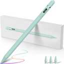 Pencil 1st Generation for iPad - Stylus Pen With USB C Charging, Palm Rejection & Tilt Sensitivity - Compatible With iPad 6-10 Gen, Pro 11"/12.9", Air 3/4/5, Mini 5/6 (2018-2023) (cyan)