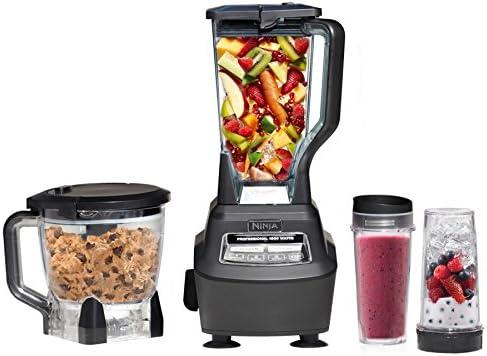 Amazon.com: Ninja Mega Kitchen System, 1500W, 72 oz. Full-Size Blender & 8-Cup Food Processor with (2) 16 oz. To-Go Cups, Total Crushing Technology - Smoothies, Ice Crushing, Purees, Dough & More, Black, BL770: Electric Countertop Blenders: Home & Kitchen