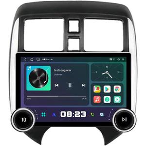 4GB RAM+B ROM Android 13 for Nissan Versa Note Radio 2014-2018 Car Stereo 10.1" IPS Touchscreen Carplay GPS Navigation Android Auto BT with Backup Camera